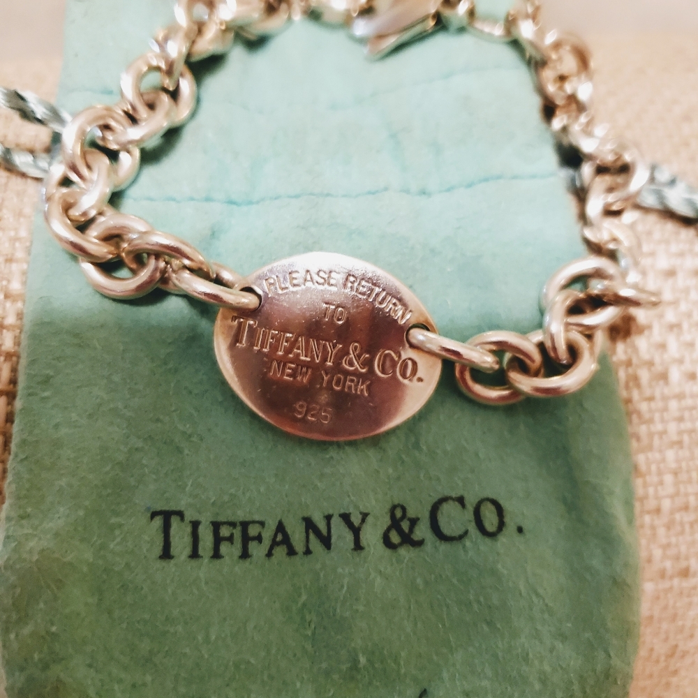 Tiffany & Co. Oval Disc Bracelet